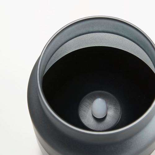 IKEA - HJULMOJA, decorative lighting, grey/black, 10,3 cm