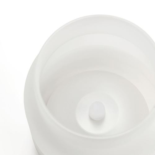 IKEA - HJULMOJA, decorative lighting, white, 10,3 cm
