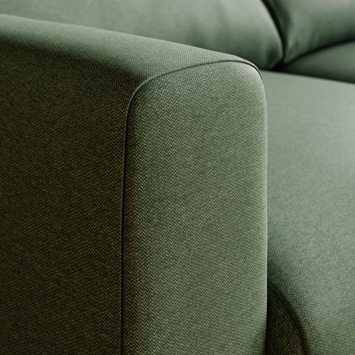 IKEA - MALMKÖPING, 4 seat sofa, tibbleby gray-green
