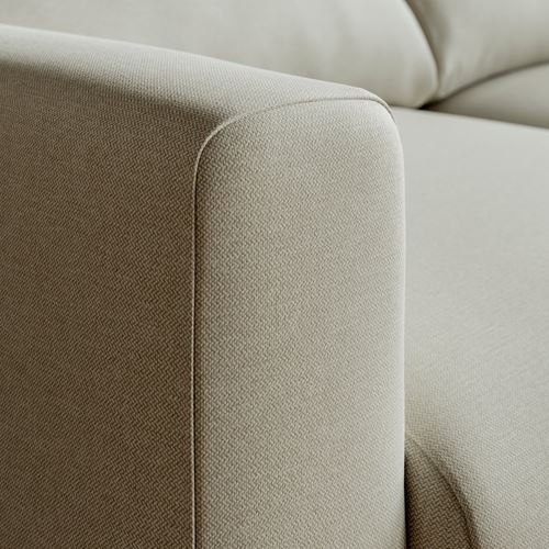 IKEA - MALMKÖPING, 2-seat sofa, tibbleby light beige