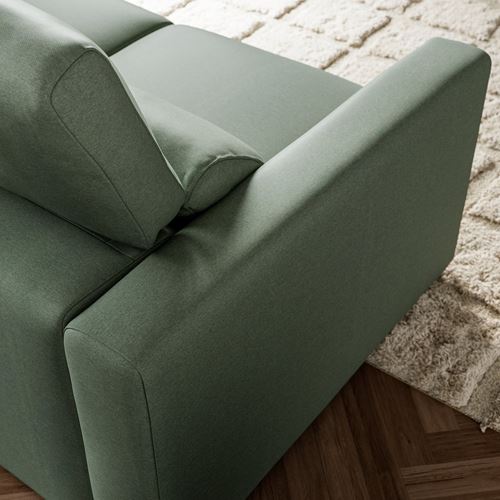 IKEA - MALMKÖPING, 4 seat sofa, tibbleby gray-green