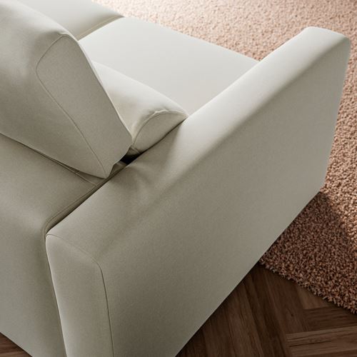 IKEA - MALMKÖPING, 2-seat sofa, tibbleby light beige