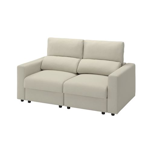 IKEA - MALMKÖPING, 2-seat sofa, tibbleby light beige