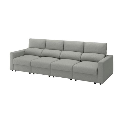 IKEA - MALMKÖPING, 4 seat sofa, tibbleby beige-grey
