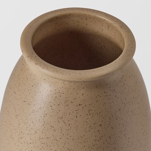IKEA - KOPPARBJÖRK, vase, light brown, 21 cm