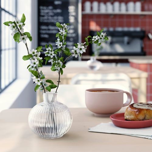 IKEA - GRASPARV, cam vazo, saydam cam, 10 cm