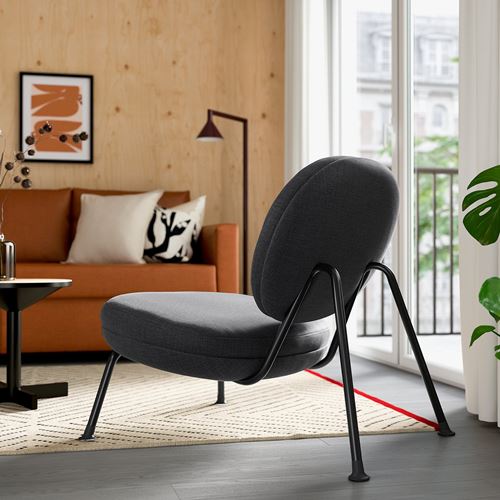 IKEA - VEINGE, armchair, skiftebo anthracite
