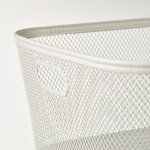 IKEA - SLATTERANG, basket, off white, 25x32x15 cm