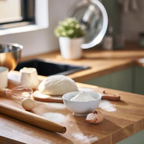 IKEA - BAKTIDER, merdane, akasya, 45 cm