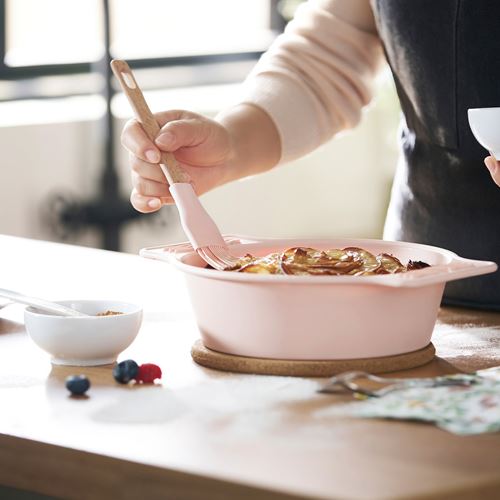 IKEA - BAKTIDER, mutfak gereçleri seti, soluk pembe