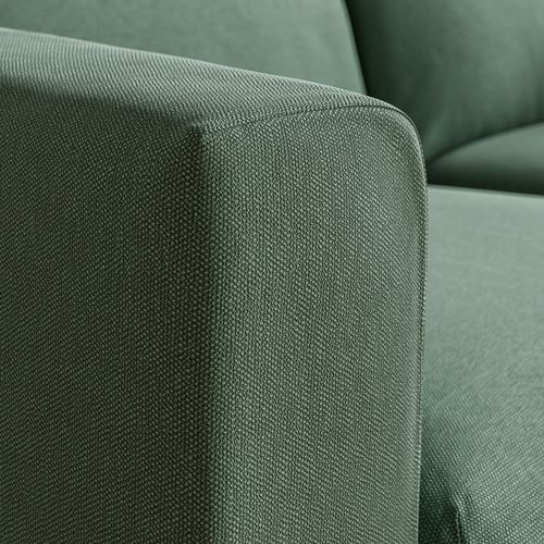 IKEA - VIMLE, uzanma koltuklu 3'lü kanepe, Knaback gri-yeşil