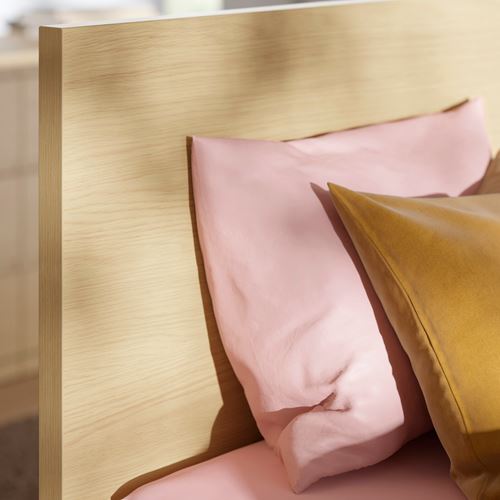 IKEA - STORKLINTA, double bed, oak effect, 140x200 cm