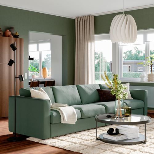 IKEA - VIMLE, 4 seat sofa, knaback light beige