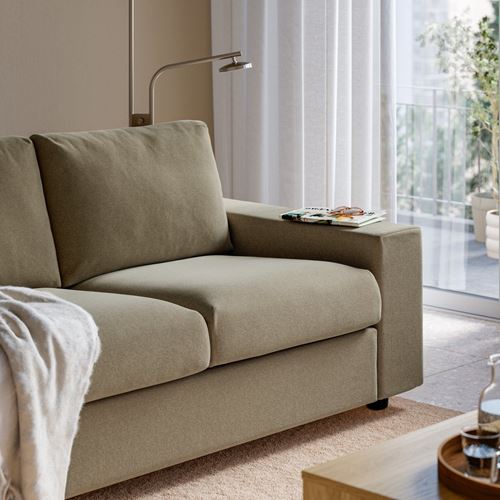 IKEA - VIMLE, 3-seat sofa, Johanneshov brown-beige