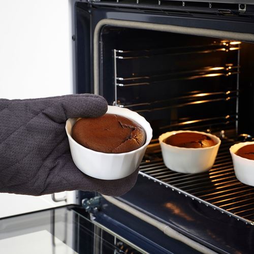 IKEA - FISKTARNA, sufle kabı, beyaz, 11 cm