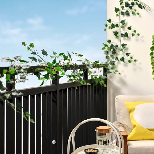 IKEA - SMYCKA, artificial wreath, green, 1.4 m