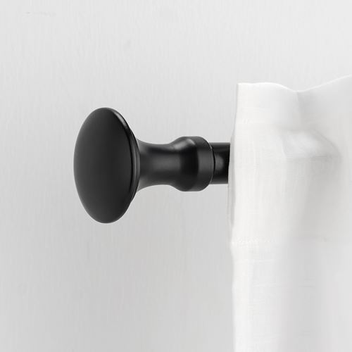 IKEA - BACKRADULA, finials, black