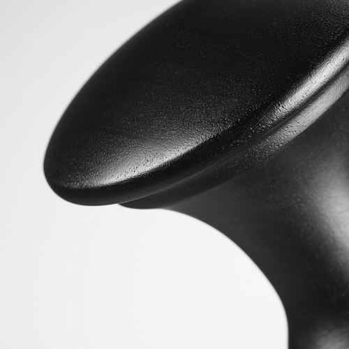 IKEA - BACKRADULA, finials, black