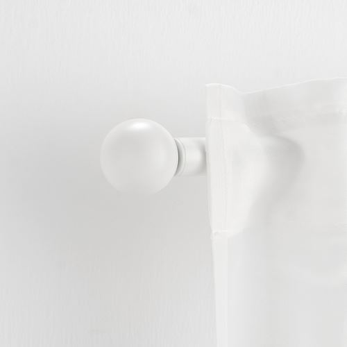 IKEA - VASENTLIG, perde çubuğu topuzu, beyaz