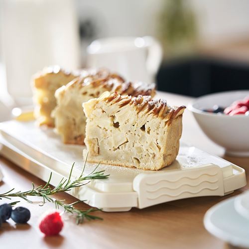 IKEA - BAKTIDER, cake carrier, white, 36x16 cm
