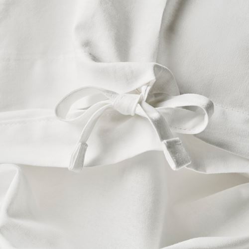 IKEA - BIRGITTARÖNN, single duvet cover sets, white, 150x200/50x60 cm