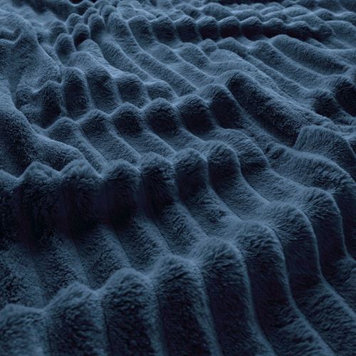 IKEA - GULLSTRALE, bedspread/blanket, dark blue, 150x250 cm