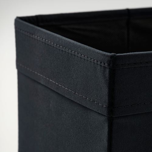 IKEA - DRÖNA, box, black, 18x25x15 cm