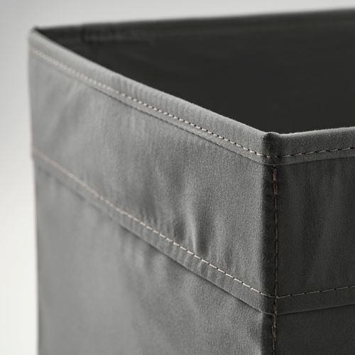 IKEA - DRÖNA, box, dark grey, 25x35x25 cm
