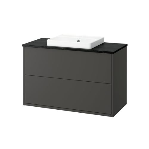 dark grey-black marble effect