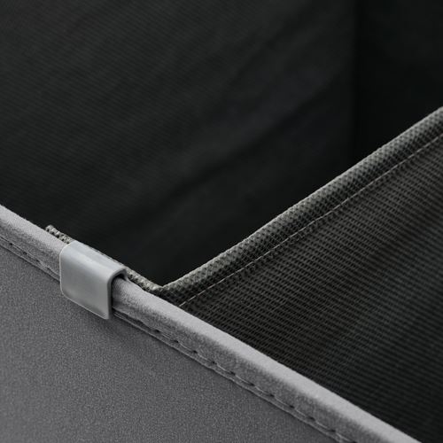 IKEA - DRÖNA, divider for storage box, dark grey, 33x33 cm