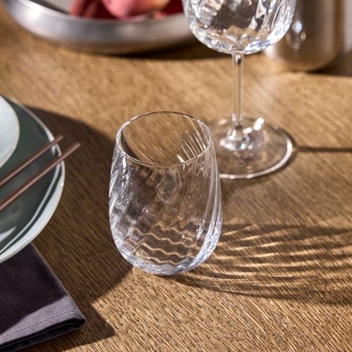 IKEA - FJALLUGGLA, glass set, glass, 37 cl
