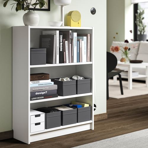 IKEA - DRÖNA, box, dark grey, 18x25x15 cm