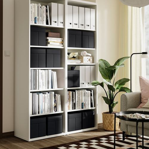IKEA - DRÖNA, box, black, 25x35x25 cm