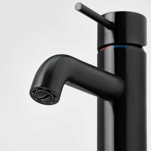 IKEA - SALLSJÖN, bath tap, black, 19 cm