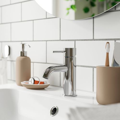 IKEA - SALLSJÖN, bath tap, chrome-plated, 16 cm