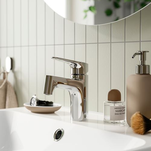 IKEA - MAJSJÖN, bath tap, chrome-plated, 16 cm