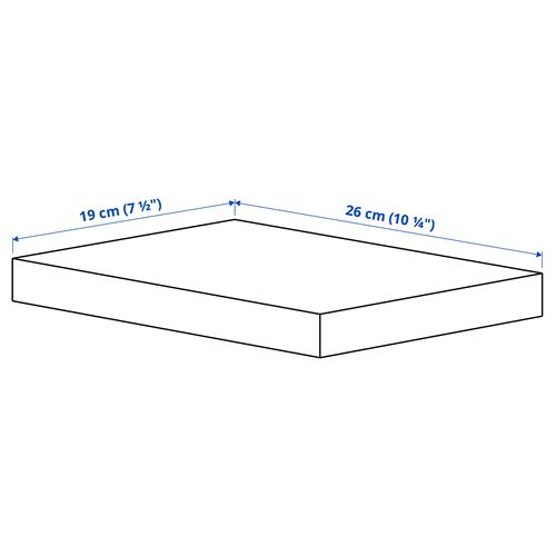 IKEA - DRÖNA, door, black, 26x19 cm