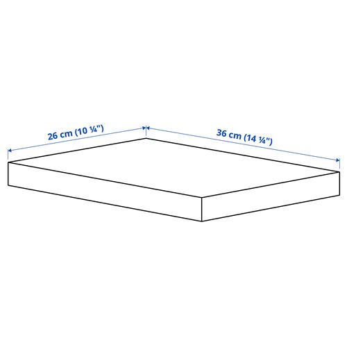 IKEA - DRÖNA, door, black, 36x26 cm