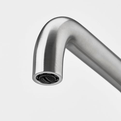 IKEA - MÖRKASJÖN, sink tap, metal color, 31 cm