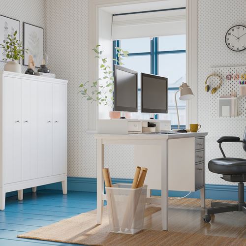 IKEA - GULLABERG, çalışma masası, beyaz, 120x65x75 cm