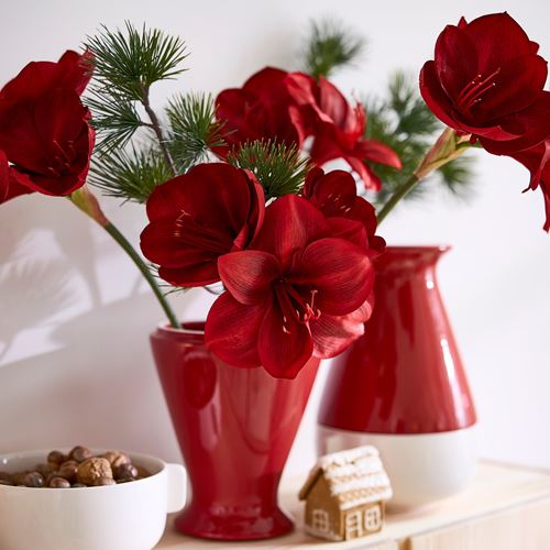 IKEA - VINTERFINT, yapay çiçek, kırmızı, 60 cm