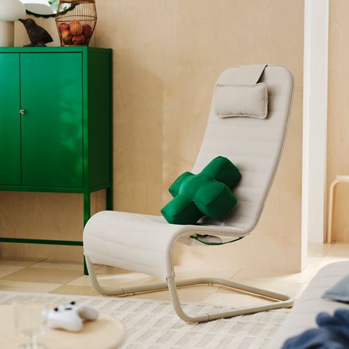 IKEA - YXSTABY, oyuncu koltuğu, vissle bej