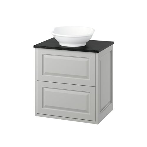 light gray-black marble look
