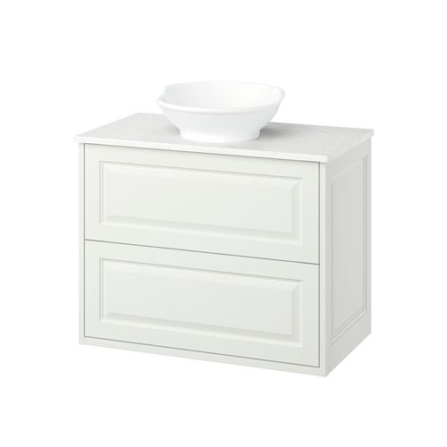 white-white marble effect