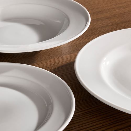 IKEA - VARDAGEN, set of serveware, white