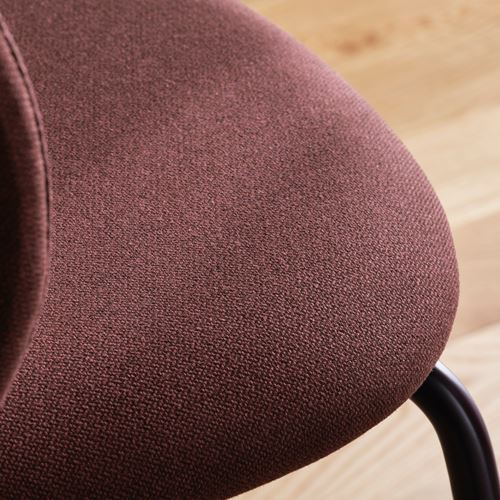 IKEA - KRYLBO, upholstered chair, Tibbleby dark red