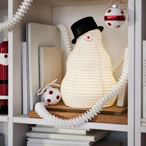 IKEA - STRALA, dekoratif aydınlatma, beyaz, 28 cm