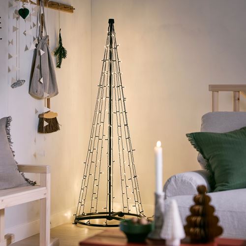 IKEA - STRALA, yer lambası, siyah, 150 cm
