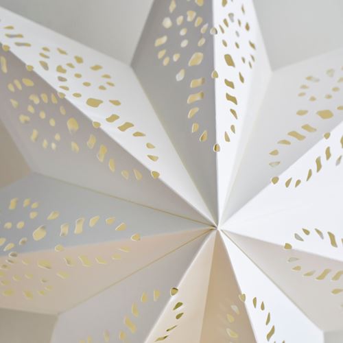 IKEA - STRALA, abajur başlığı, beyaz, 48 cm