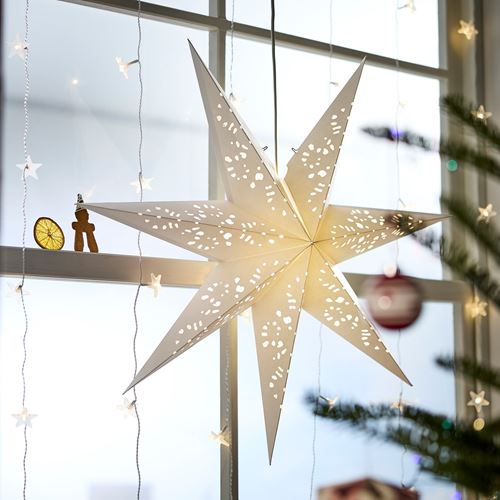 IKEA - STRALA, abajur başlığı, beyaz, 70 cm
